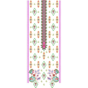 Neckline Embroidery Design