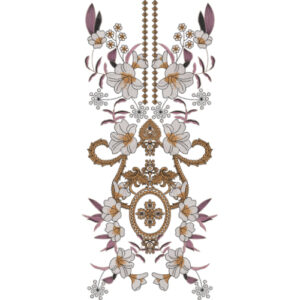 Neck Kurta Embroidery Design