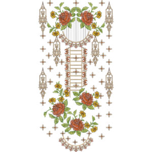 Neck Gala Embroidery Design