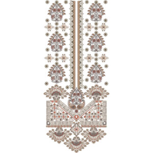 Neck Kurta Embroidery Design