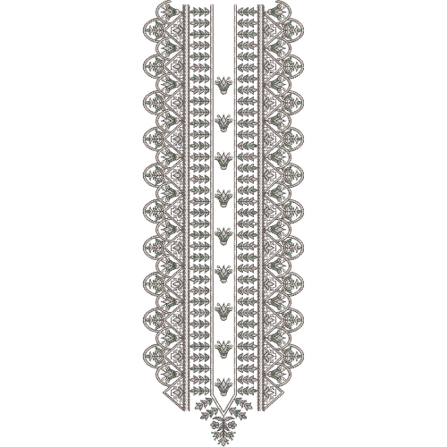 Neck Gala Embroidery Design
