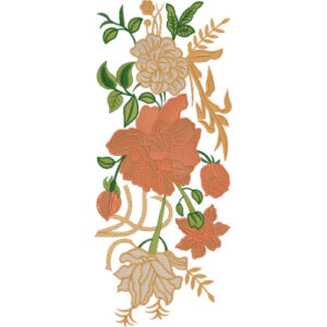 Simple Neck Embroidery Design
