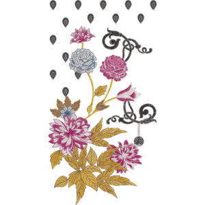 Simple Neck Embroidery Design