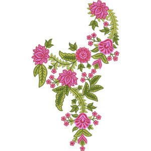 Beautiful Neck Embroidery Design