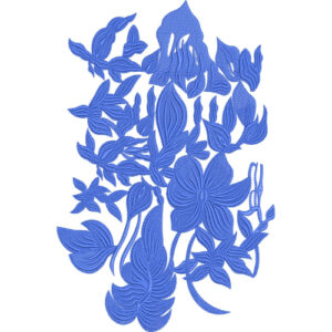 Neckline Embroidery Design