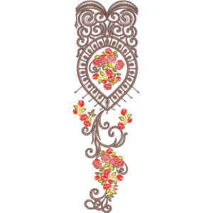 Beautiful Neck Embroidery Design