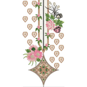 Simple Neck Embroidery Design