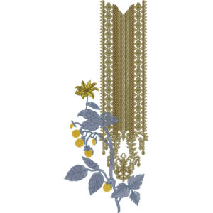 Simple Neck Embroidery Design