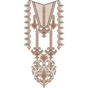 Neck Gala Embroidery Design