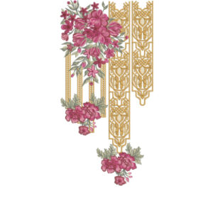 Beautiful Neck Embroidery Design