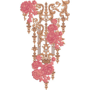 Neckline Embroidery Design