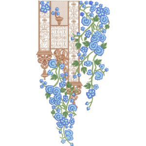 Neck Gala Embroidery Design