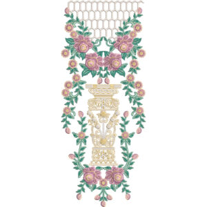 Neckline Embroidery Design