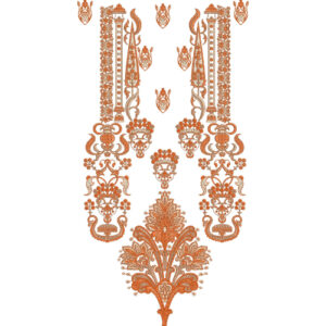 Simple Neck Embroidery Design