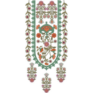 Neck Kurta Embroidery Design