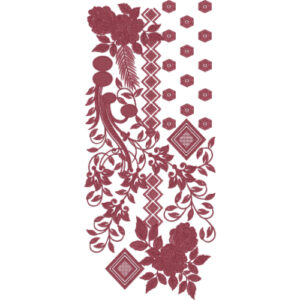Unique Neck Embroidery Design