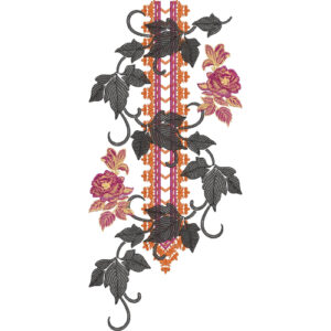 Neck Gala Embroidery Design