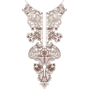 Neck Kurta Embroidery Design
