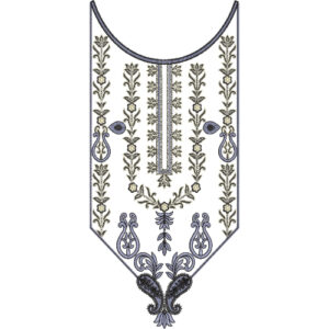 Beautiful Neck Embroidery Design