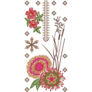 Simple Neck Embroidery Design