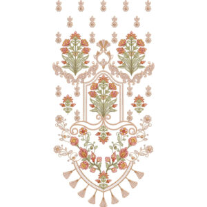Neckline Embroidery Design