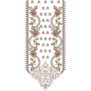 Simple Neck Embroidery Design