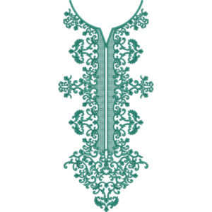 Neck Kurta Embroidery Design