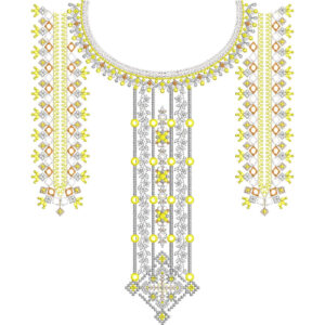 Simple Neck Embroidery Design