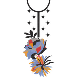 Simple Neck Embroidery Design