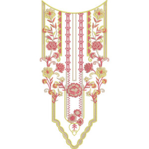 Neck Gala Embroidery Design