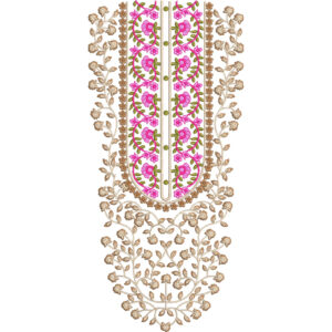 Neck Kurta Embroidery Design