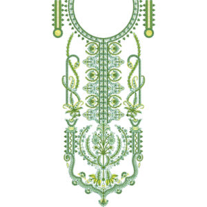 Simple Neck Embroidery Design