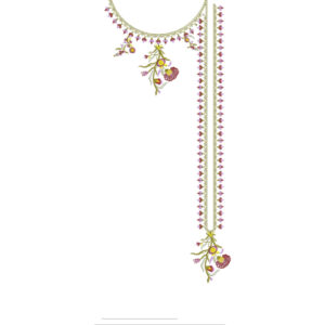 Neckline Embroidery Design