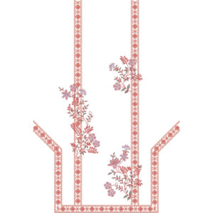 Neckline Embroidery Design