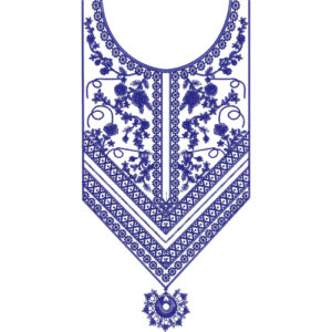 Beautiful Neck Embroidery Design