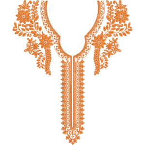 Neck Kurta Embroidery Design