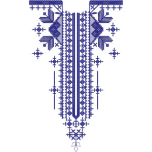 Simple Neck Embroidery Design