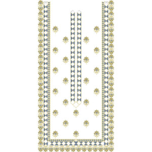 Neckline Embroidery Design