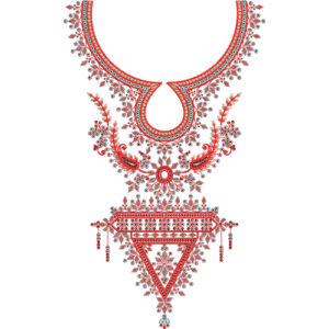 Neck Kurta Embroidery Design