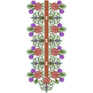 Simple Neck Embroidery Design