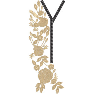 Neck Kurta Embroidery Design