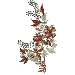 Beautiful Neck Embroidery Design