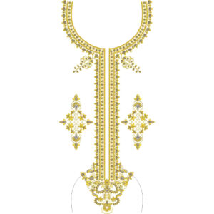 Beautiful Neck Embroidery Design