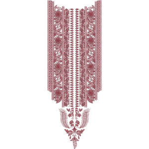 Unique Neck Embroidery Design