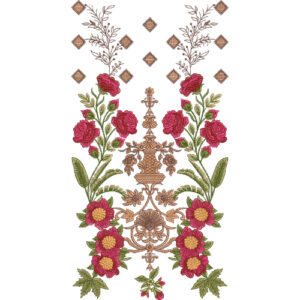 Neck Gala Embroidery Design