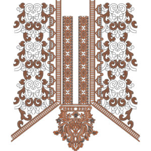 Beautiful Neck Embroidery Design