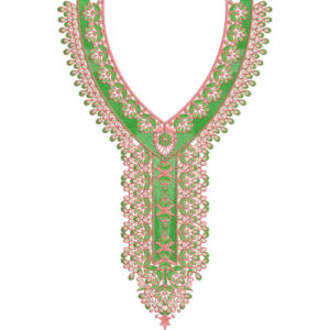 Simple Neck Embroidery Design