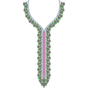 Neck Gala Embroidery Design