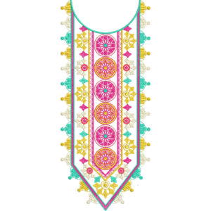 Neck Kurta Embroidery Design