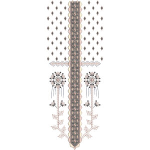 Beautiful Neck Embroidery Design